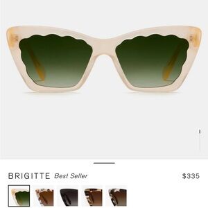 Krewe Brigitte Sunglasses in Blonde